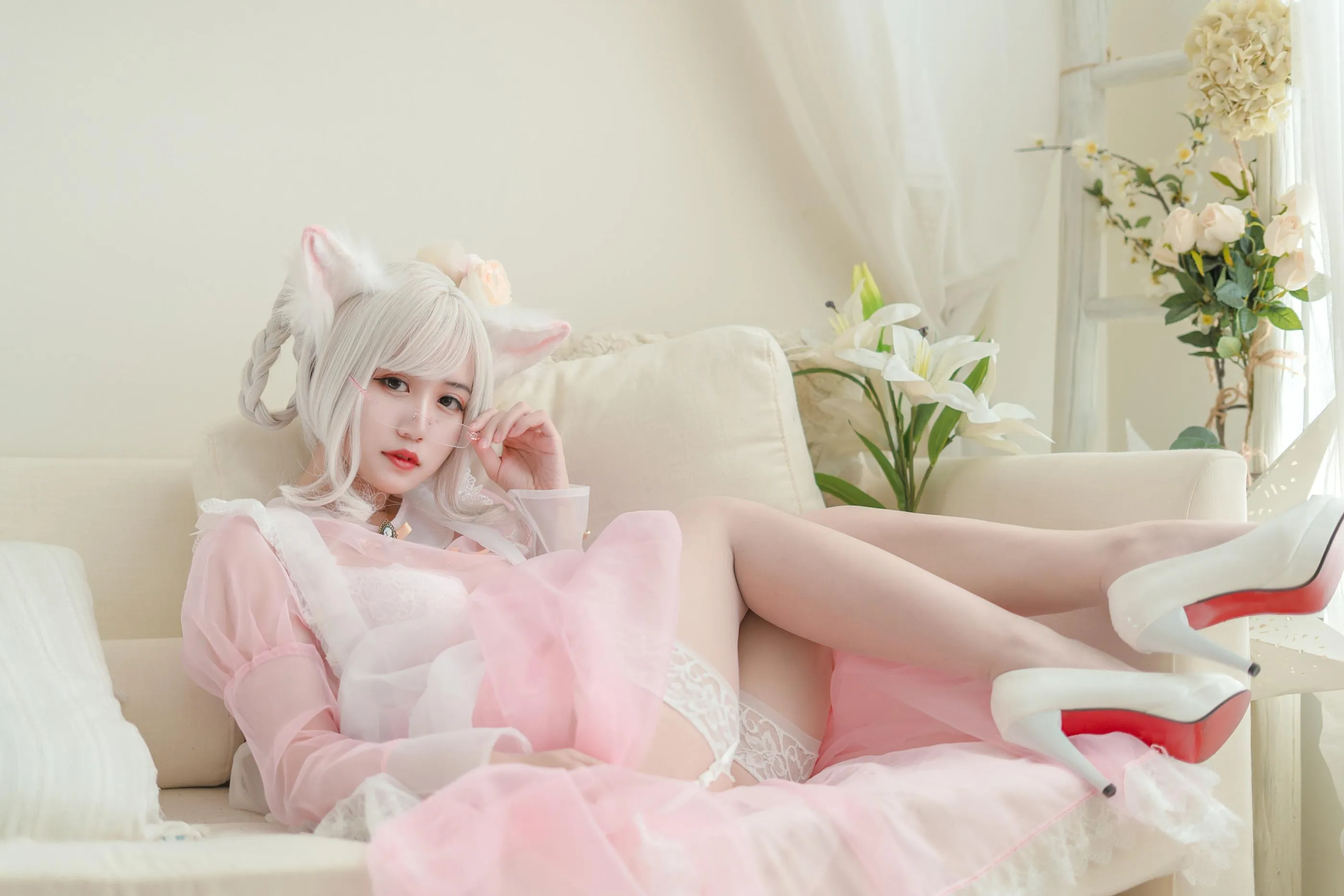 小仓千代w – NO.08 透明女仆粉色 [24P]插图2